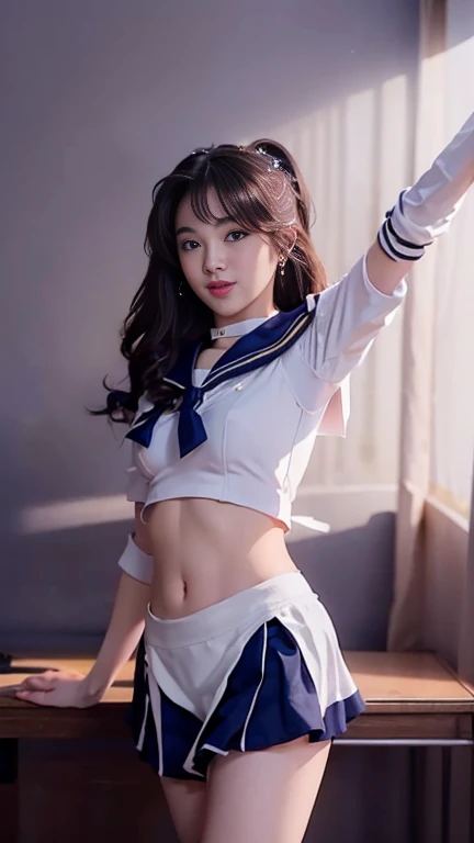 masuterpiece, top quality, perfect body, delicate facial details, facial details, full body, 22 year old korean woman, solo、、, rough breath, crying and shy expression, open mouth languidly, red eyes, drooping eyes, golden hair, ponytail, cute girl, ((Sailor Moon: 1.3)), (crotch bitten panties, crotch bitten panties, crotch line), curvaceous legs, (crotch is wet, liquid flows out from the inside of the crotch: 1.3), (((lots of wet panties, drenched panties)), sitting at a concert, (legs spread wide)