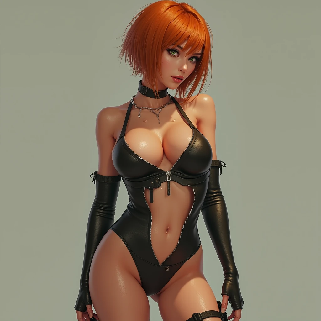 Beautiful 1girl in, fullbody, teenager, Solo, spiky hair, disheveled spiky red hair, spiky red hair, light gray eyes, some small freckles, pale skin, medium breasts, cleavage, runners body, (thin hips, thin waist: 1.25), (arched back:1.12), detailed skin, neutral face, mischievous smile, revealing clothes, (wearing only a bikini: 1.1), (groping chest: 1.23), touching herself, (crouching: 1.22), (dark dark red fox ears:1.25), (detailed magical forest background:1.1), creek, overlooking opening in forest, 4k textures, soft light, elegant, highly detailed, sharp focus, soothing tones, insane details, intricate details, hyperdetailed, low contrast, exposure blend, hdr, faded