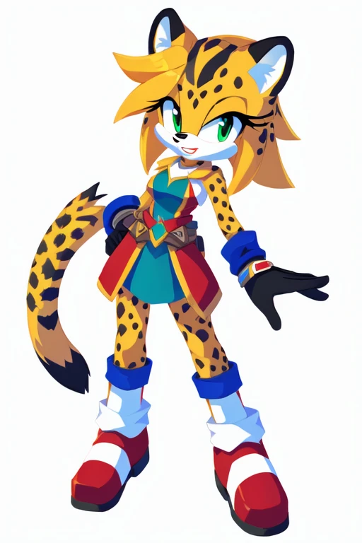 Female toran cheetah sonic style 