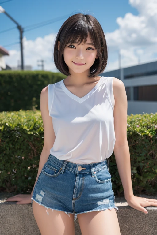 (((One girl:1.3))), ((23 years old:1.3)), (She is my daughter), break (Surprised Smile:1.2), ((Medium large breasts:1.3)), (Accentuated breasts:1.3, Movie chest, Shapely breasts:1.1, Perfect body), break (neat fashion:1.3), (white-theme:1.3), (High neck sleeveless sweater:1.3), ((Gold Necklace:1.2)) break pleated skirt((color : green + Silver) high waist, (pattern : Plaid)):1.3), break (Standing leaning against the rail(color : white) wooden deck(Outdoor, open minded) Glamping Tent ((Gorgeous themes, Transparent Dome Tent, Great atmosphere, Great lighting, Transparent dome tent surrounded by nature)):1.3), ((Long Shot:1.5)), ((At night:1.7)), break ((Her serious expression、Create a photo that conveys the feeling of a relaxed and happy moment.:1.3)), break (colorあせた写真:1.3), (Film Grain:1.3), Depth of written boundary, (Bokeh:1.1), (Light and shadow:1.4), ((Cowboy Shot:1.2)), ((From below:1.2)), ((Focus on her:1.2)),