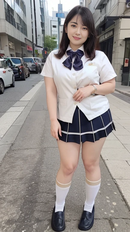 Photo of a 6-year-old Japanese girl 。The girl has jet black hair、With bangs、eyes are big and black。She is wearing a blue sailor suit、Features a white collar and red trim。The background is a natural roadside、Girl is sitting、She has a sweet look on her face as she looks at the camera(masterpiece), (One serious civil service commissioner: 1.3), (Super thick and plump body: 1.3), (Huge breasts and buttocks)), (Small Head: 1.2), (Very small uniform)), (Shiny skin: 1.2), (A speech while crouching in the stands in the schoolyard in the morning)), {fat},1boy, penis, doggystyle, from behind, spreadassms, chubby body, fat body, short,ultra detailed, masterpiece, best quality, blush, a woman, rolling eyes, open mouth, school girl, wearing , wearing glasses, classroom, sunset, light particles, hdr, brown grey hair, midium wavy hair, shiny hair, bang, single braid, clear grey eyes, Smiling Kiss, Tongue Out, アニメ ,orgasm face, sexual climax, bitch, back shot, back view, low angle, from below, back view, arched back, looking back, all fours, chubby body, BIG ASS , saliva, BBW, slender waist, anal, seiza, hands on head,white eyes, Hand Drawn, Showing Ass, Bobcut, Knee socks, (Super thick and plump body: 1.3), Butt sticking out, Close your legs, seiza, spread legs, pleated skirt, Stretch your arms back, long pleated skirt, I can&#39;t see your butt, Buttocks hide, Arms folded behind back, Super big butt, Awesome numbness , Plump , Chubby, Butt sticking out,