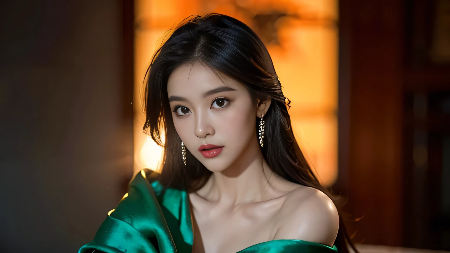 (solo:1.5),(masterpiece:1.5),(best quality:1.5),(bust:1.3),Amazing,beautiful detailed,extremely detailed wallpaper,extremely detailed CG unity 8k wallpaper,extremely delicate and beautiful eyes,1girl, green eyes,,fox-ears,