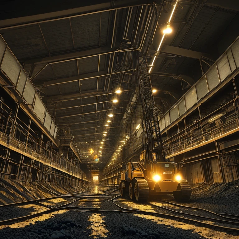 coal Mine, brilliance, bright, lights, fine, skilled, sensation,