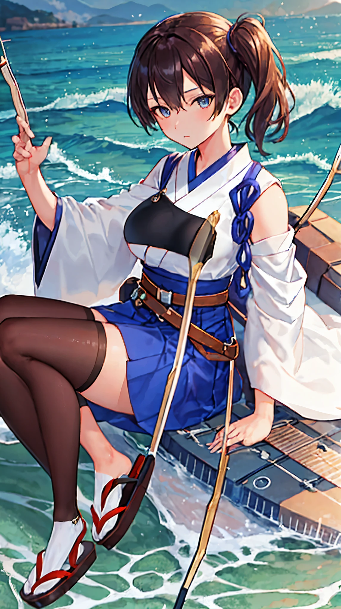 (masterpiece),(intricate details),1girl,mature female,brown eyes,large breasts,blush:1.3,<lora:setsuna-nvwls-v1:1>,setsuna,
BREAK
hair over one eye, maid headdress, japanese clothes, fingerless gloves, fur trim, blue leggings, boots,pleated skirt,socks,converse,depth of field,looking at viewer,cowboy shot,((sit on the , Rocky_cliffs_that_overlook_the_ocean,)),((full body)),polka dot panties,smirk,
BREAK
moon,night,meteor,hanabi,bus stop,((cumulonimbus)),from above:1.2