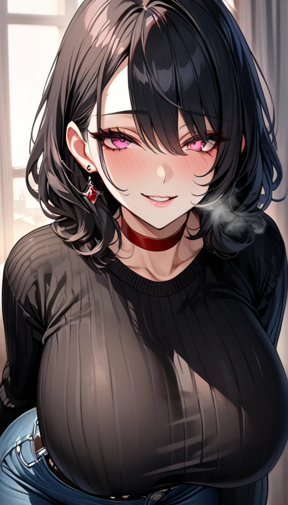Night Park、18-year-old、Black bob hair、Glowing Skin、Face close-up、Sucking the penis hard、Painful expression、Lots of drooling、