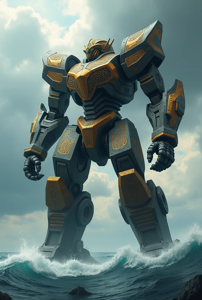 Full-body Robo King Kong can have a lovely design, with large, expressive eyes, bright colors and rounded shapes, which make it attractive cartoon style
