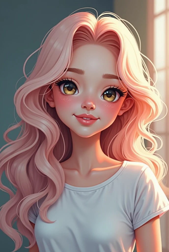 Pubic hair,, Naked, full bodyesbian, Middle breast,Beautiful detailed eyes, (Long hair:1.2), (8K, Best quality, Masterpiece:1.2), (Realistic, Photorealistic:1.37), Ultra detailed, 1 girl, Cute, Solo, (Blush), (Smile: 1.15), (Mouth closed)