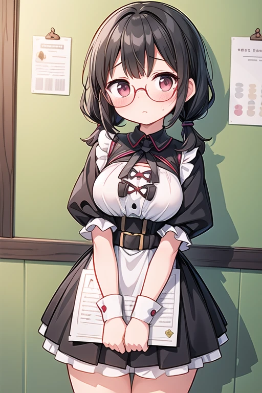 (masterpiece:1.4), (highest quality:1.3), (high resolution:1.2), Perfect Anatomy, Well-formed face,Accurate depiction,Precise depiction,Beautiful depiction,(Rui々Shishi Body:1.1), (Healthy Body:1.1),(Shiny Hair:1.2),Glassesをかけた, Glasses, Face, Large Breasts, Tight waist,Long Hair, Ponytail, Frills, Black Gothic Lolita,Gothic Andlorita, mini skirt, Frillsスカート, White knee socks, Clothes stuck with sweat, Lace Underwear, sitting, girl on top, (grabbing breast:0.8), spread legs,mastur bation and vaginal sex, (girl trembling with sexual climax:1.6) , nsfw,
