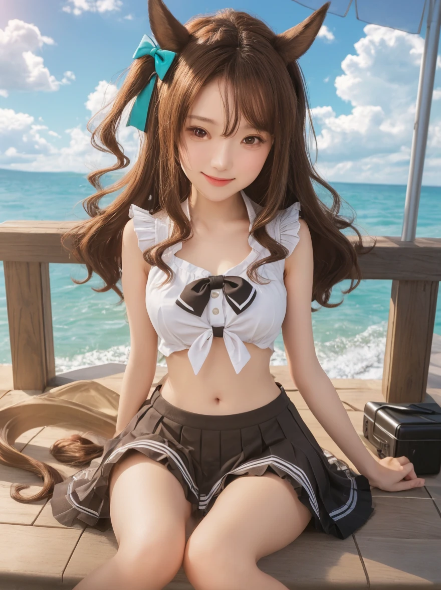 Black Lace Bikini、pointed Nipple