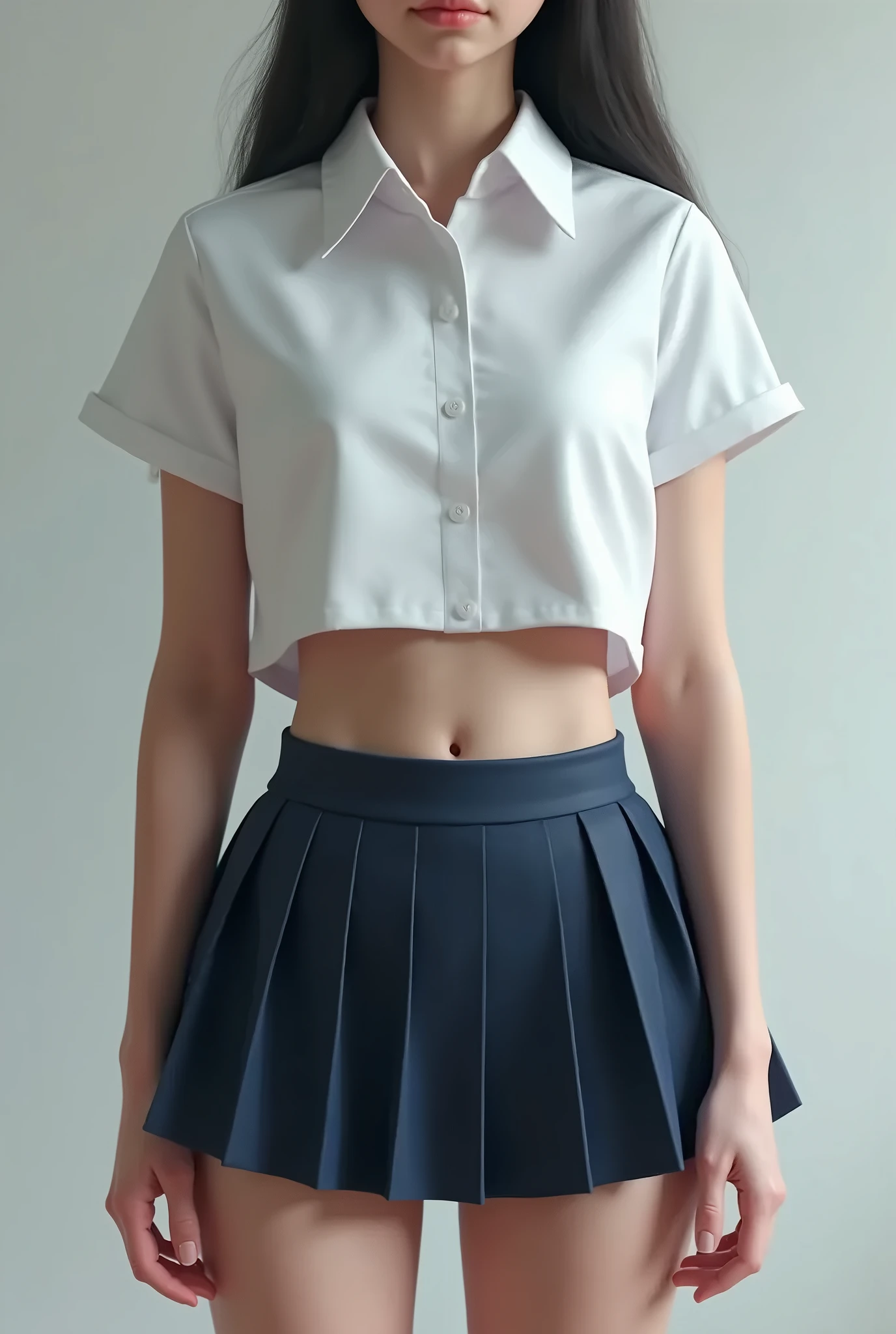 One girl, Panties,school uniform,High resolution, Anatomically correct,