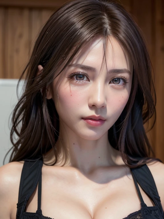 hyper realistic, angel, perfection beautiful face, wings covering body, Hyperrealism, Surrealism, depth of field, god rays, 8k, award winning, anatomically correct