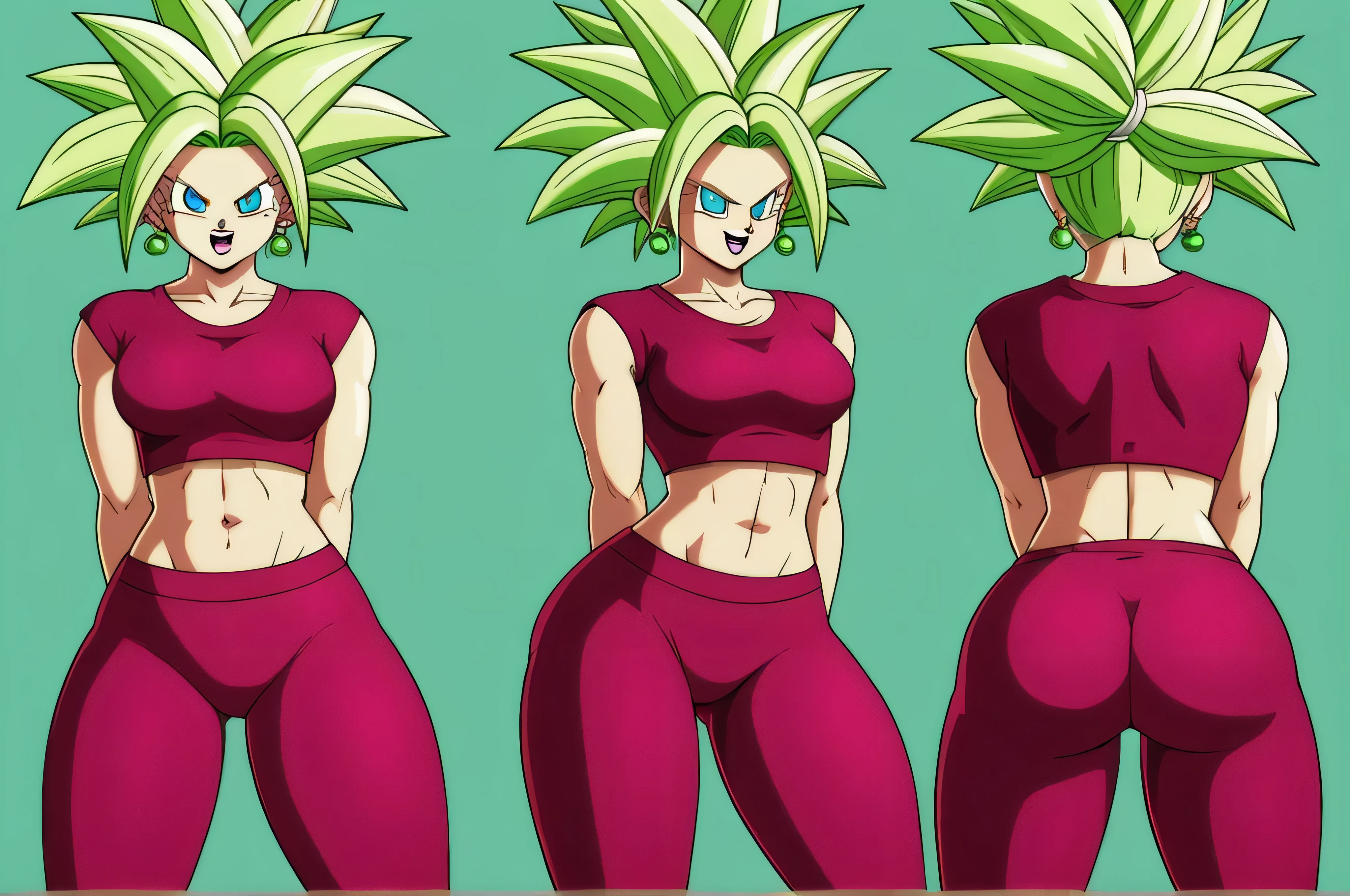 fountain_cheered up, score_9, score_8_above, score_7_above, cheered up screencap,
kefladb, 1 girl, Alone, smile, open mouth, blue eyes, belly button, perfect anatomy, potara earrings, green fur, diaphragm, muscular, ABS, spiky hair, saboveer saiyan, blonde eyebrows, clavicle, below, hands above, eyebrows, eyelashes, cowboy shot, green sky, no paboveils, medium_old, shadow, standing, toned, v-shaped eyebrows, Whole body, showing buttocks, showing crack in butt, sexy bikini, Wide hips, pechos mediums, trasero medium, Whole body, vagina, tits, showing ass, Exposed ass
 