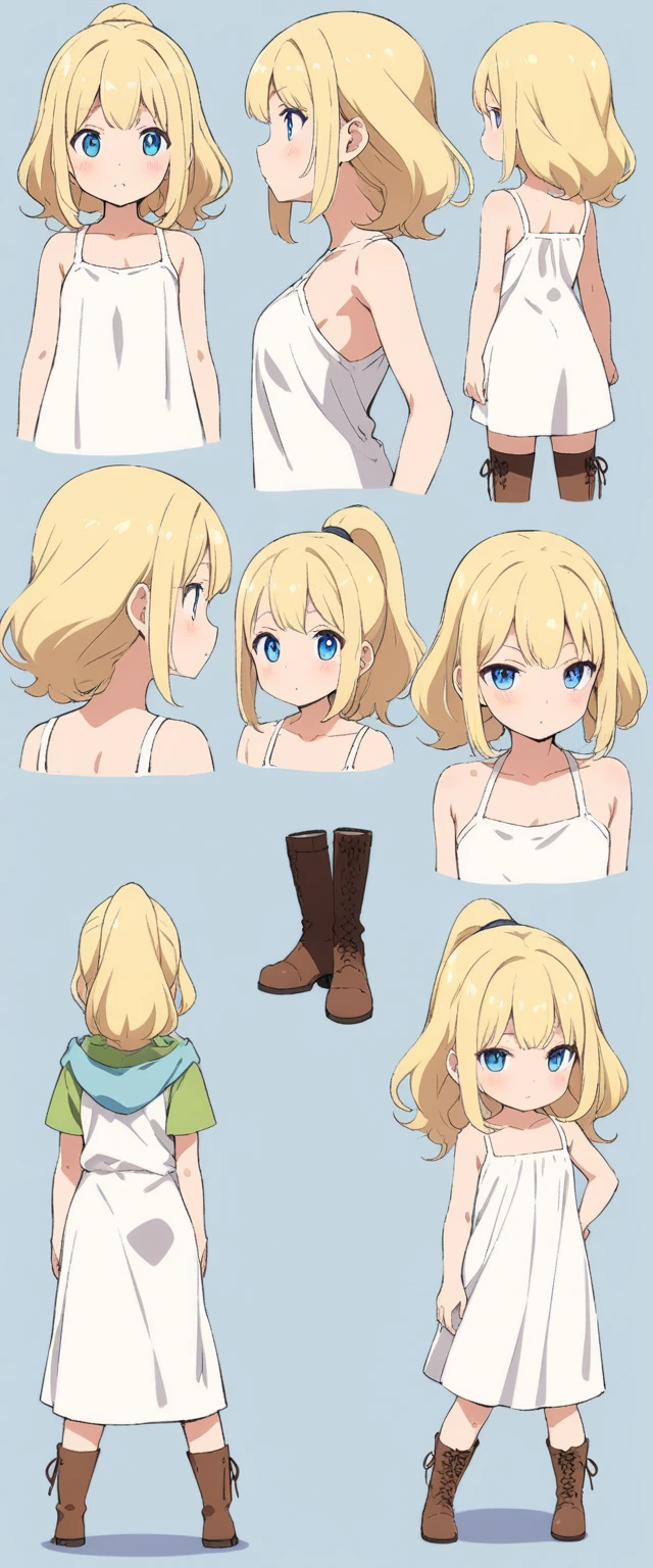 ((masterpiece)),(((best quality))),(character design sheet, same ...
