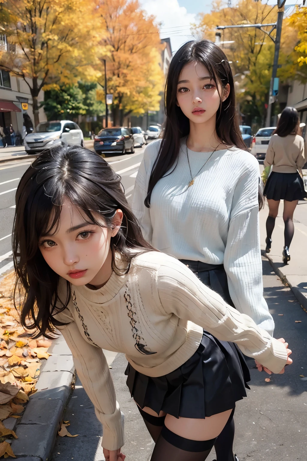 35-year-old Japanese woman、Black Hair、The hair is very short、Twin tails、High school girl cosplay、I have headphones on、flat chest、Realistic photos、Realistic、8K quality、tall、No bangs、Street Snap、Close-up of face、Afterschool