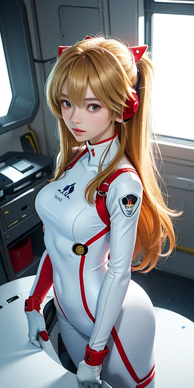 （8k、Raw photography、Highest quality、masterpiece：1.2),(Black Hair、Dark Eyes:1.9),(Plug Suit:1.6)、View your viewers,Front view,White skin,(:1.3)、(Tight waist:1.6)、(Clothes that accentuate the shape of the breasts:1.2)、(Big Breasts :1.5)、Slim figure、Ultra-high resolution,beautiful,beautiful fece,(One person、No background:1.9),whole bodyボディー,Japanese women,（reality的：1.37）、Photon Mapping,reality、(Baby-faced and cute: 1.2)、(Cute Smile: 1.8)、(Round face: 1.8)、Radio City、Physically Based Rendering、Depth of field rally background、photograph, (I can see your knees、Thigh close-up:1.8),（:1.6）,whole body、Great quality