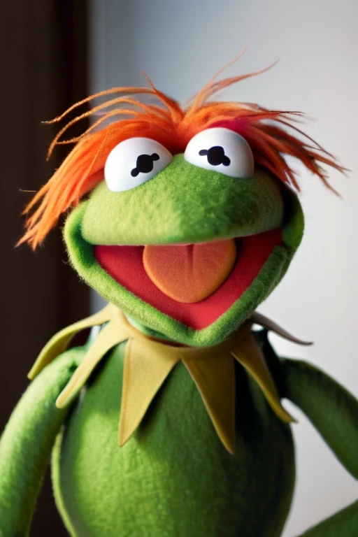 A portrait of a Muppet 