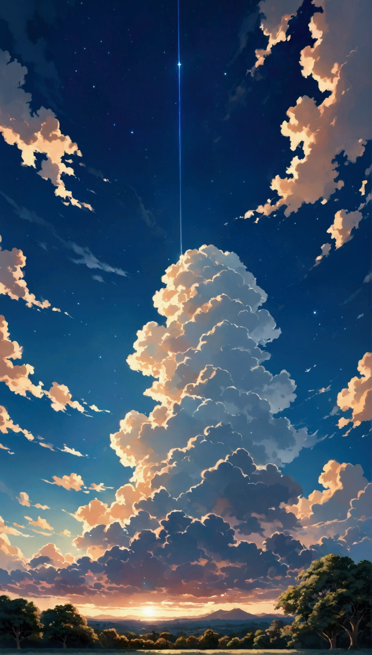 Image of late afternoon sky 