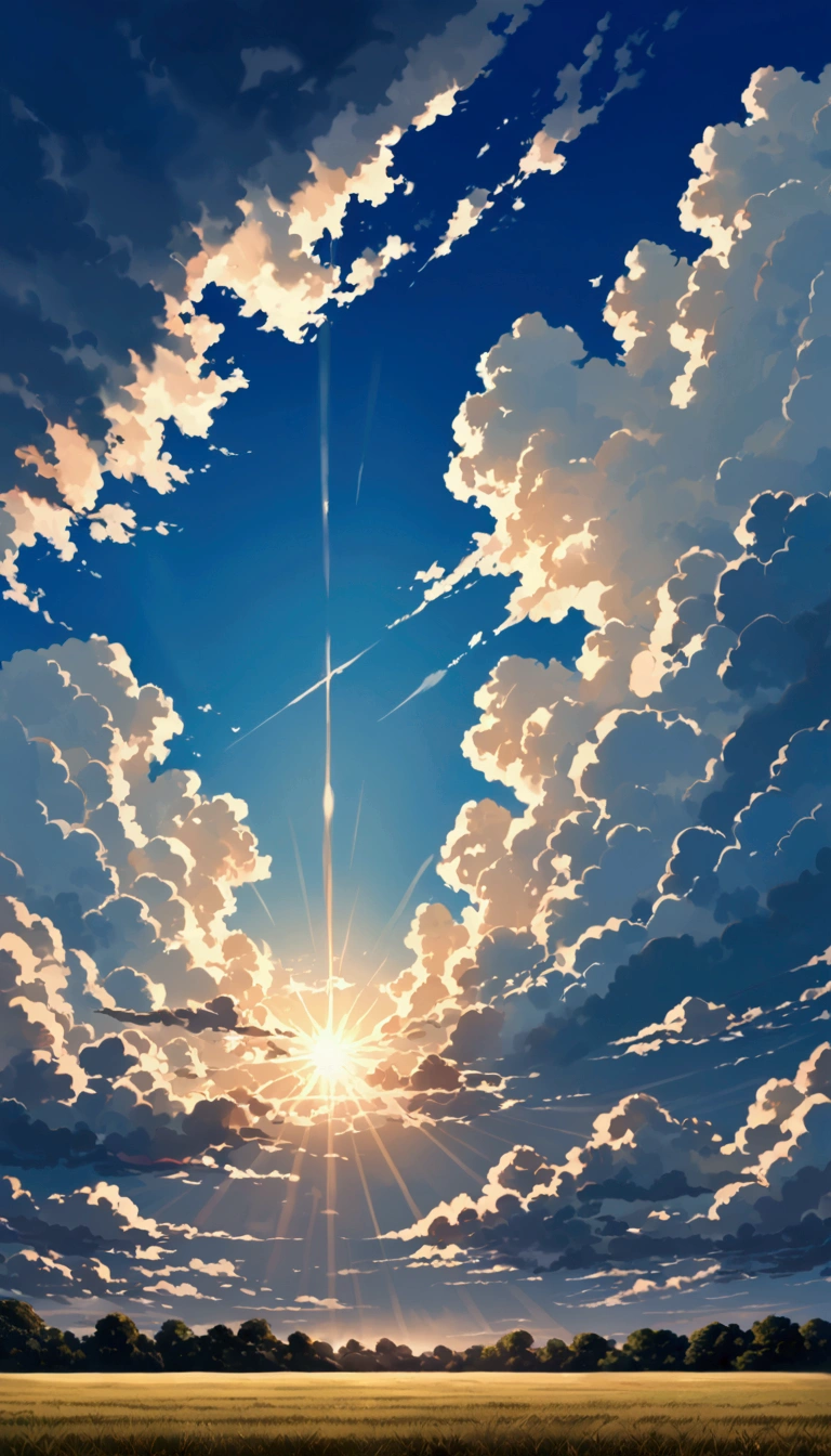 Image of late afternoon sky 