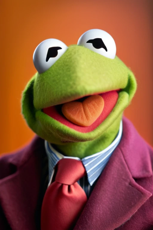 A portrait of a Muppet 