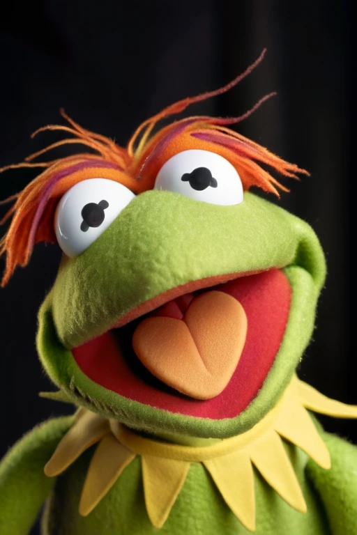 A portrait of a Muppet 