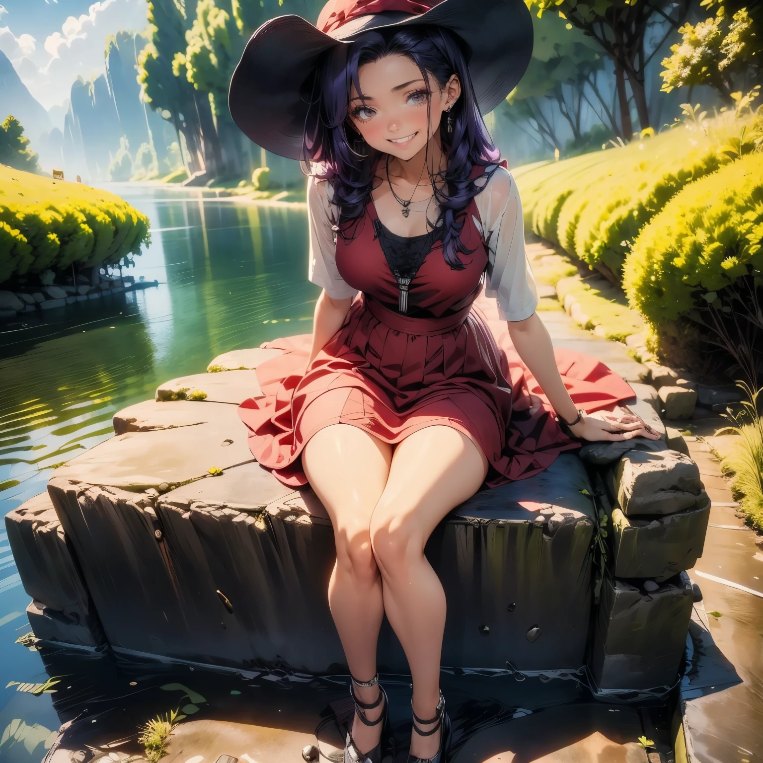 Picture, 1 girl, solo, short sleeves, green eyes, looking at the viewer, (((cry))), ruins, heart 1girl,steam, string, (megumin), witch hat, magic wand,tense underwear, white underwear, excited face, wet skin, face asking for help, (crotch open and facing forward)), (showing off crotch), full body portrait, (tear) --auto --s2