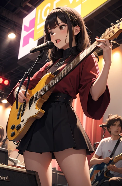 highly insanely detailed, masterpiece, top quality, best quality, highres, 4k, 8k, RAW photo, (very aesthetic, beautiful and aesthetic), 
__lazy-wildcards/subject/env-bg-interior/ktv-interior/prompts__, 
<lora:karaokeroom_v2:0.5>, 
(1girl:1.3), 1other, 
__lazy-wildcards/dataset/background__,âââ