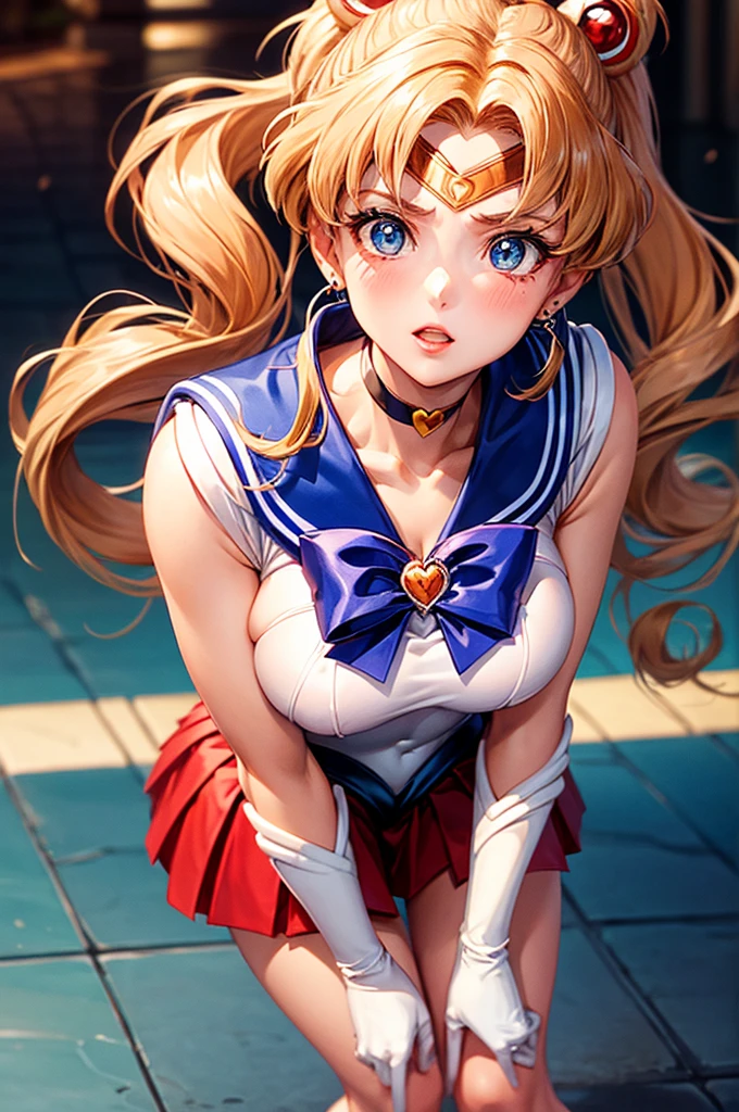 ｍaster piece, highest quality, super detailed, ultra high resolution, realistic, 4k, 8k, highest quality, master piece, best image quality, Super detailed, ultra high resolutionolution, realistic描写, anime, comics, sailor moon, Tsukino Usagi, 1 girl, alone, full body shot, blonde, long hair, bun hair, long eyelashes, thick eyelashes, looking at the viewer, smile, Highly detailed art buds, official artwork, 詳細なanime原画, official artwork, きれいな詳細なanimeアート, 滑らかなanimeCGアート, complete art, Epic light novel art cover, ファインディテールanime, Rear view, look at the audience, huge waist, buckshot, Rear view, crawling posture, look over your shoulder, back pose, realistic skin, shiny skin, shiny skin, professional lighting, sweaty feet, seductive pose, turn away, on the beachビキニを着た女性のcomicsの絵, pixiv, tits, tits proportions, biomechanical tits, きれいな詳細なanimeアート, 滑らかなanimeCGアート, on the beach, | ファインディテールanime, Highly detailed art buds, on the beach, realistic bikini, NSFW, NSFW NAKED, full body shot, big breasts, slender body shape, Highly detailed face and skin texture, fine eyes, double eyelid, Whitening skin, Body Gloss, giggle, dynamite body, sexy, pink cheeks, backwards pose, show me your butt, stick out your butt, buttocks emphasis, raise your butt,