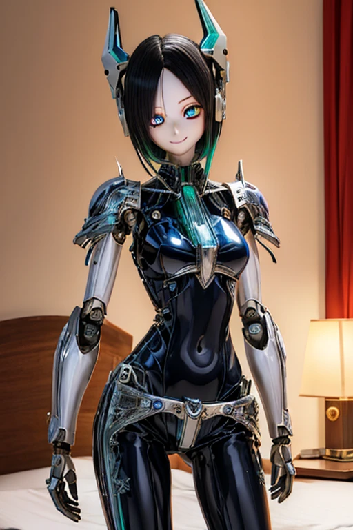 Highest quality　8k Mechanical Suit Girl　**********************　Sweaty face　cute　Boyish short hair　Steam coming out of my head　My hair is wet with sweat　Black Hair　Broken and unable to move　　Lying down　Soaked Face　My crotch gets wet