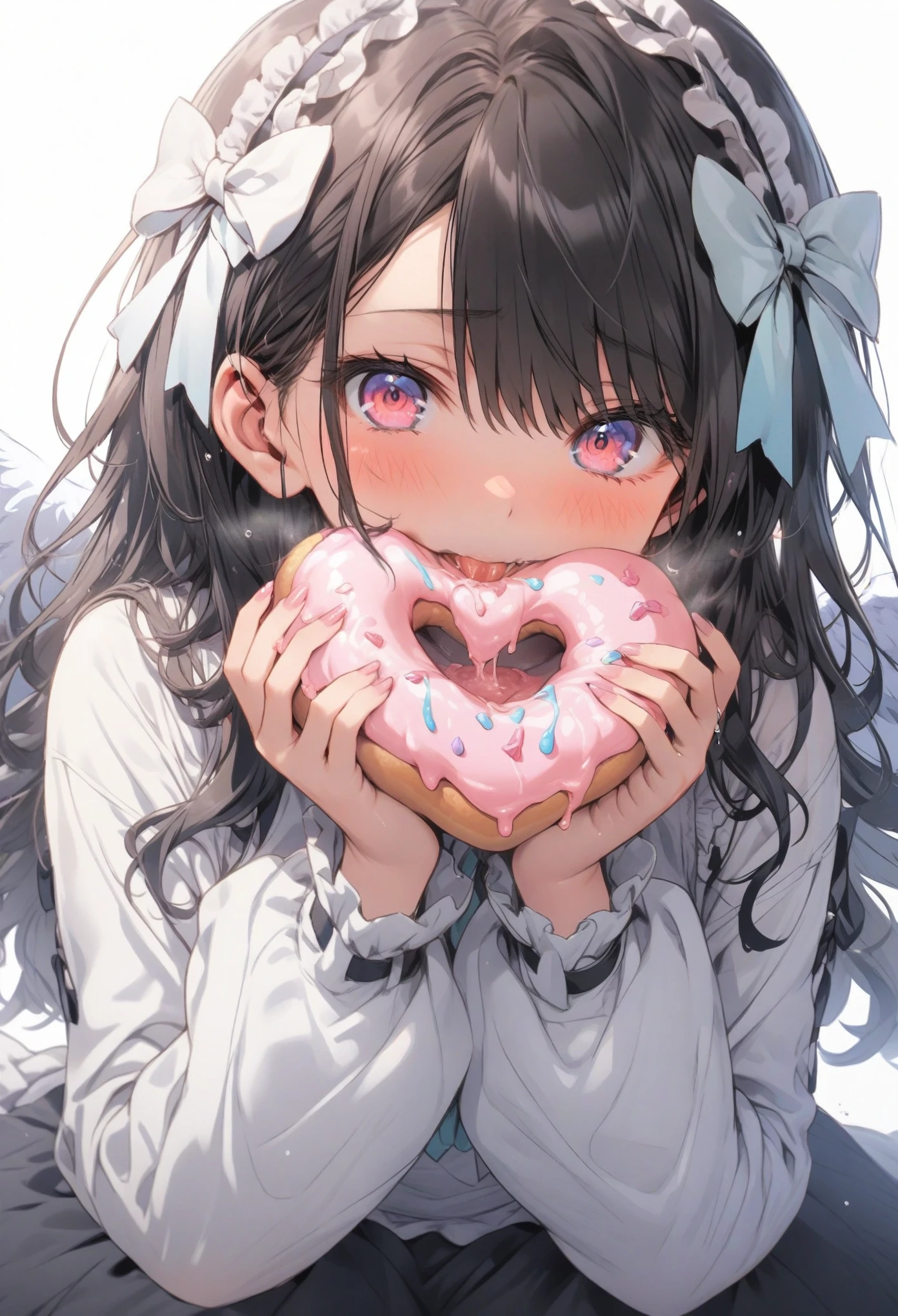 nsfw, ahegao, smegma eating, cum on face, smell, cum, bukkake, semen, cum in mouth, huge tits, public, over flow, tied