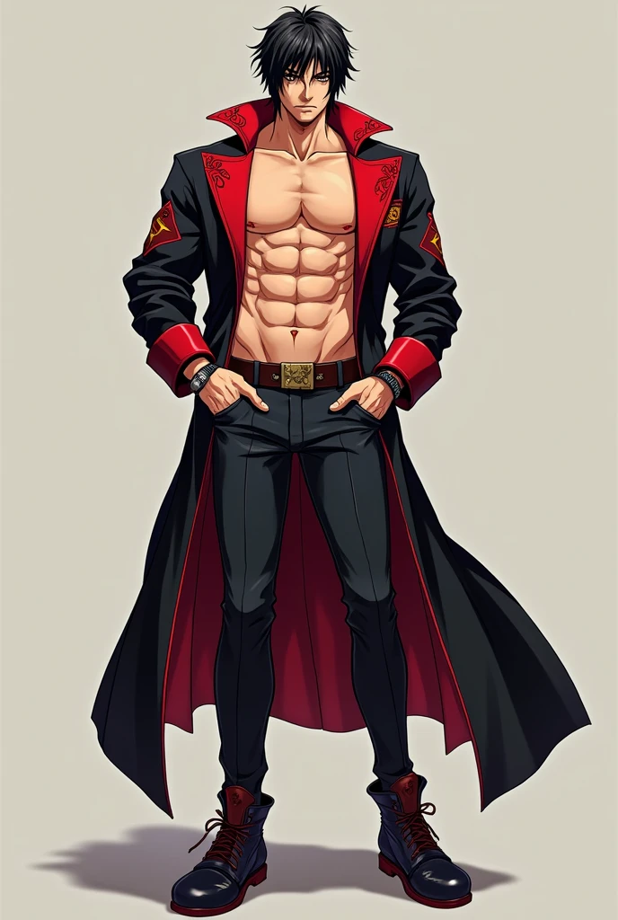 1man, militar cap, nsfw, 1 boy, sexy man, long hair, Green eyes, seductive smile, sexy pose, blond hair, mature male, straight hair, large breast, firm ???????, male focus, masculine face, Full body 