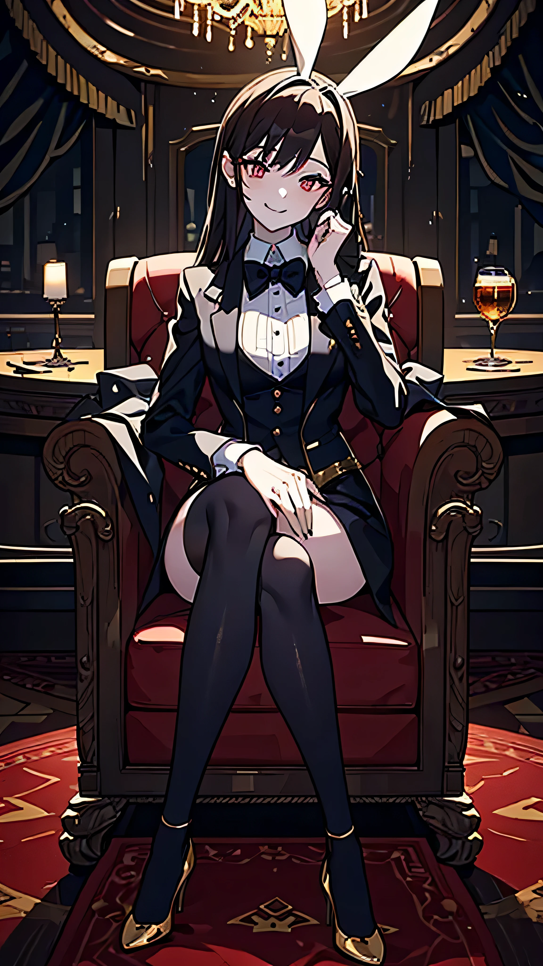 background is high class hostess club,