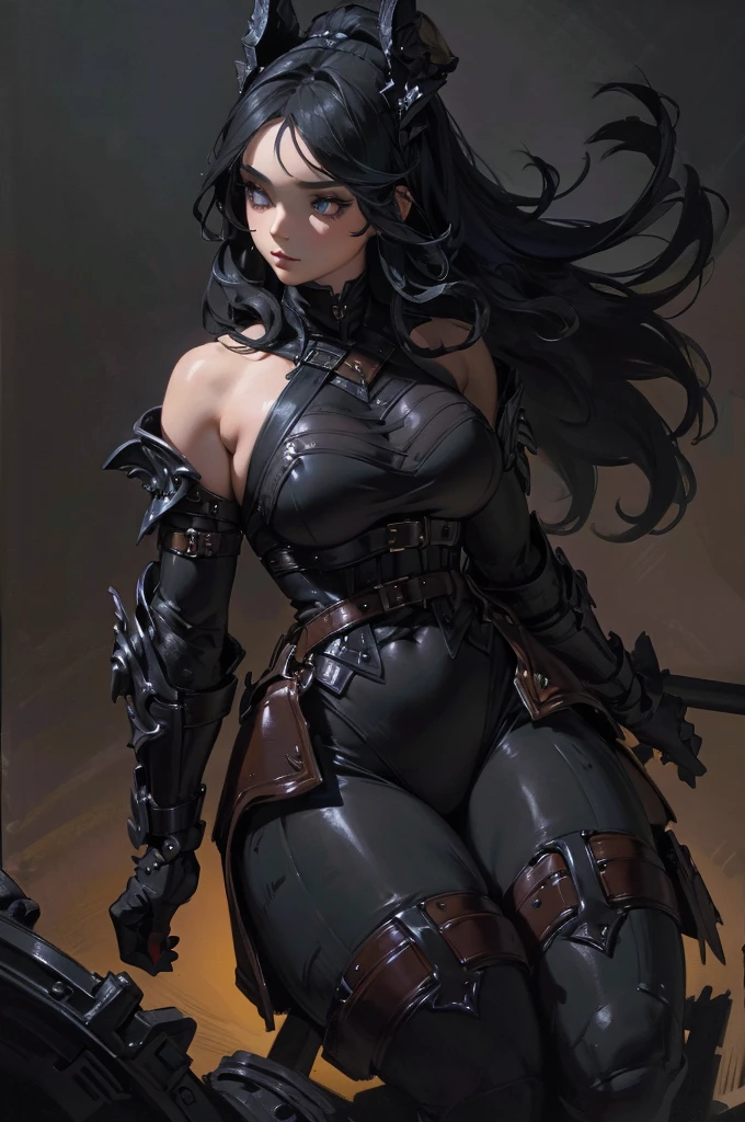 Masterpiece, perfect face, perfect body, ripped fitness physique, abs, full body view, boots
*Midnight Stalker, the Panther Girl*
- Role: Shadowy Assassin
- Personality: Agile, mysterious, deadly
- Weapon: Shadowclaw (retractable claw gauntlets)
- Clothing: Sleek black jumpsuit, panther-like hood, dark cloak