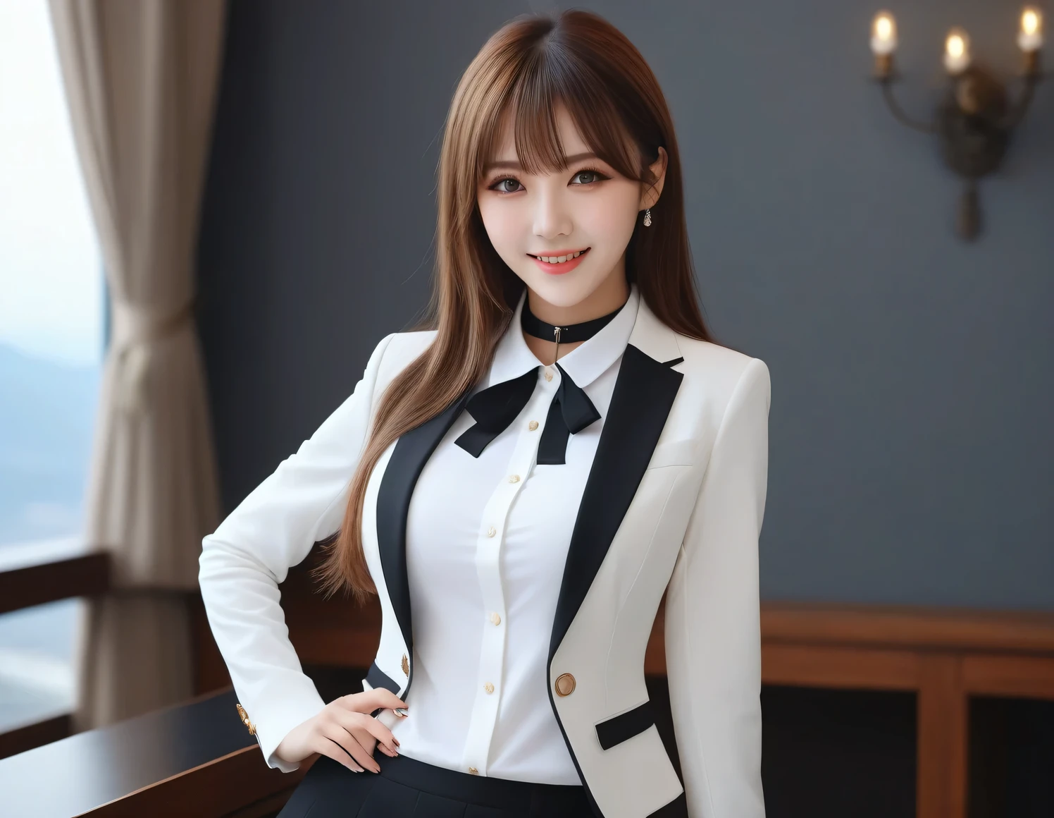 Tall and slender beauty、Beauty in a suit、huge 、Undershirt、Cool Beauty、career woman、Japan Beauty Odeldo、Tic,Street