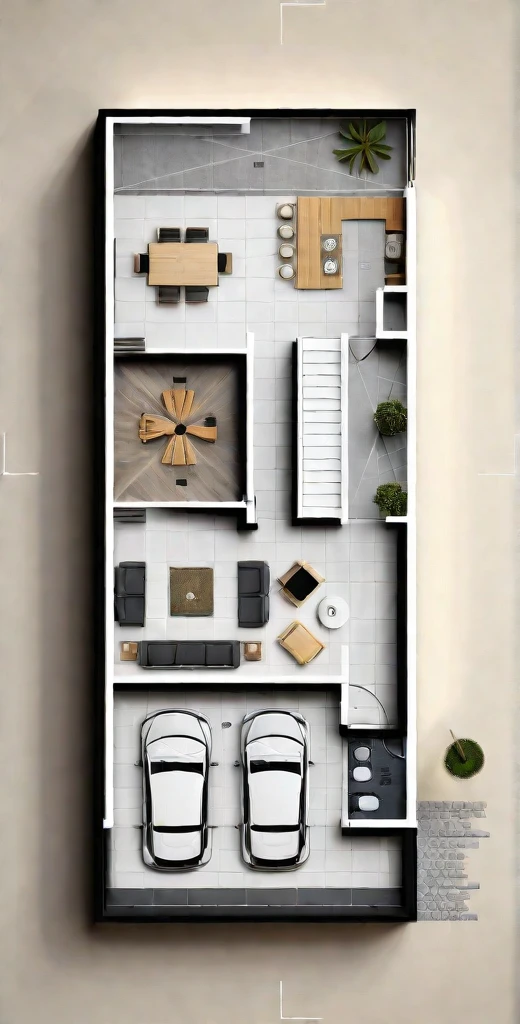 a drawing of a plan of a small apartment with a kitchen and living room, apartment design, architectural plan, floor plan, plan drawing, layout, flat 2 d, fancy apartment, house interior, architectural plans, architectural planning, building plans, 2 d autocad, black and white scheme, autocad, residential design, apartment set in the near future, supper detail, detail line, top view,  layout sket, 