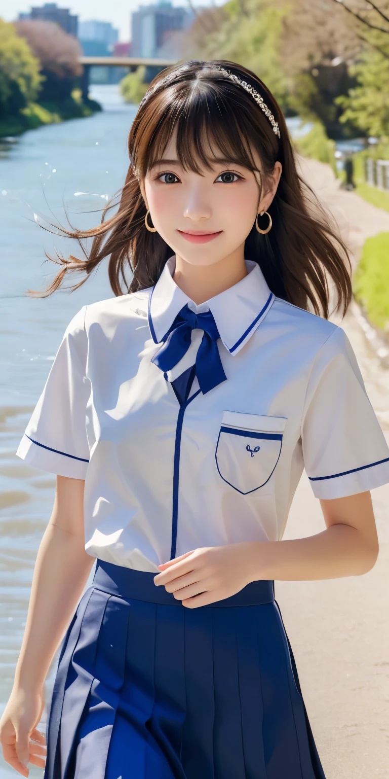 (masterpiece, highest quality:1.2), 8k, 12才のFull nudityの女の子, 85mm,Official AR RAW Photos, スーパースリムなスレンダーbeautiful girl, (When I flipped up my navy blue miniskirt、下Half BodyFull nudity、Short sleeveの白シャツ、Show me your ears、Naked girls photoshoot、Full nudity, Cute face, close, Half Body, Bio Race, Gardenia, beautiful girl, , Thighs, Short sleeve, Tied to the station platform with a rope, Looking at the audience, No makeup, (Big smile), Film Grain, chromatic aberration, Sharp focus, Face Light, Bright lighting, 10 generations, Detailed face, Background blur, (Dark red tie:1.1)、((((((12-year-old girl))))))、((((((12才のFull nudity女子高生)))))、Narrow waist、Embarrassing pose、Shy and nervous girl
