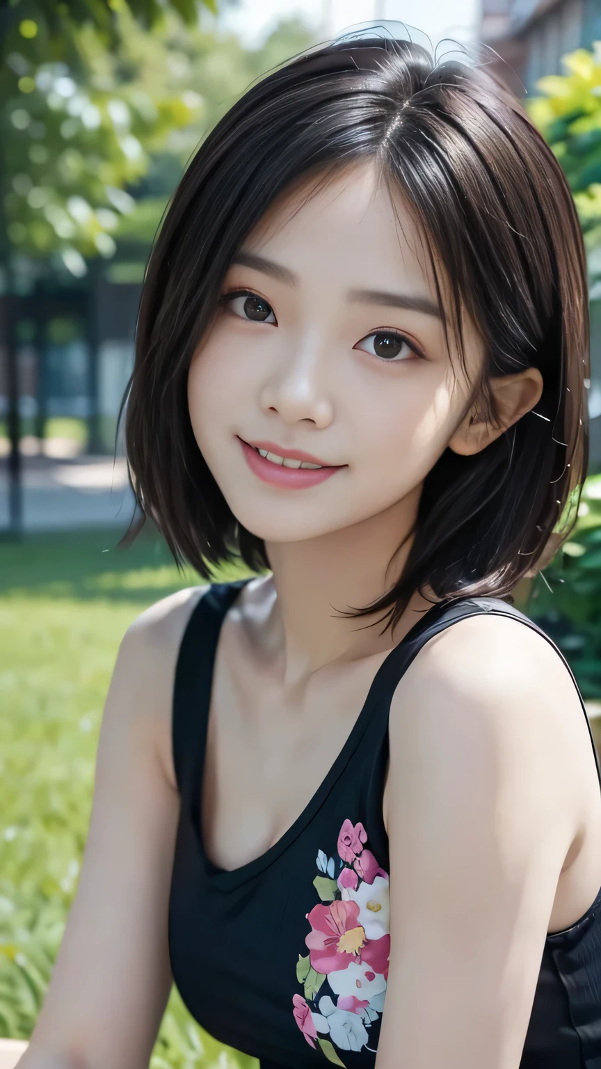 (1 girl), Very cute face., Amazing faces and eyes, (highly detail eyes, high detail face), fresh, Very clean appearance, (High Quality:1.4), RAW photo, (Realistic, real light:1.37), Professional Photography, (Thai costume:1.5), (Open Thai dress), (cleavage:1.2), (Bare shoulders), slight smile, (Staring at me...), beach, Girl Portrait,remote full body image