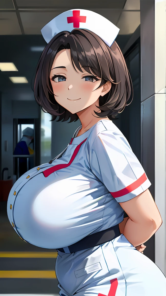 (( close、16k、highest quality、Attention to detail、Rich skin detail, nsfw、Chubby))、(Green Eyes)、(Long single braid)、((short hair、long sideburns))、((Brown Hair))、(Beautiful Eyes)、Black Baseball Cap、Light blue shirt、Shirt lift、(inverted_nipples、Grey sports panties)、Hands on chest、((((Huge breasts))))、 ((Sweat、Wet))、 ((blush))、(Wide Hips、Thick thighs)、((((surprised、Embarrassing))))、((Concrete room))