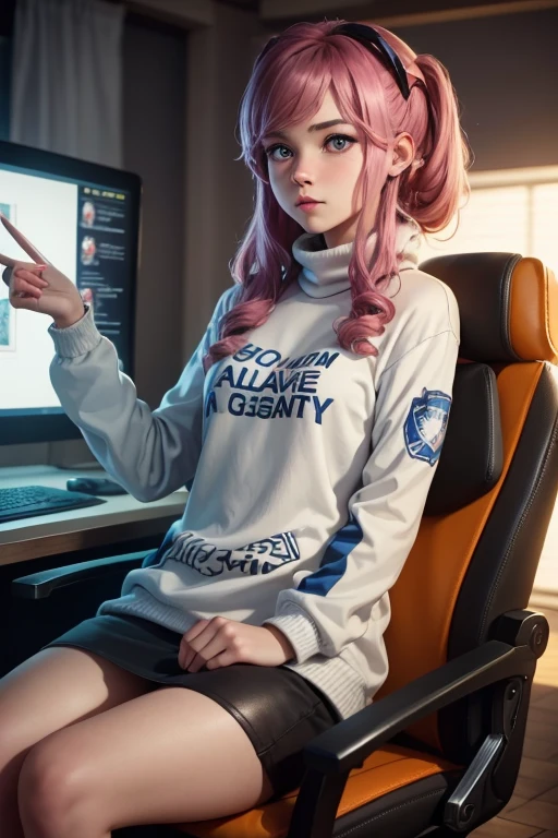 whaite hair,eBlue eyes,Department of Sport