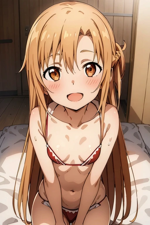 ((Highest quality)), ((masterpiece)), (be familiar with), Perfect Face, indoor, Bedroom, Watching the audience,
One woman, Rei Miyamoto,
Open Mouth, Ecstatic expression, blush, smile,
Small breasts, Flat Chest, Young Girl, , , Girl,
Long Hair, Long Hair,
Fully nude, Nipples exposed, Sex with a man with a big dick, 膣内ejaculation, Semen is taken, Insert a into your, Sex in missionary position, , Leg spread,