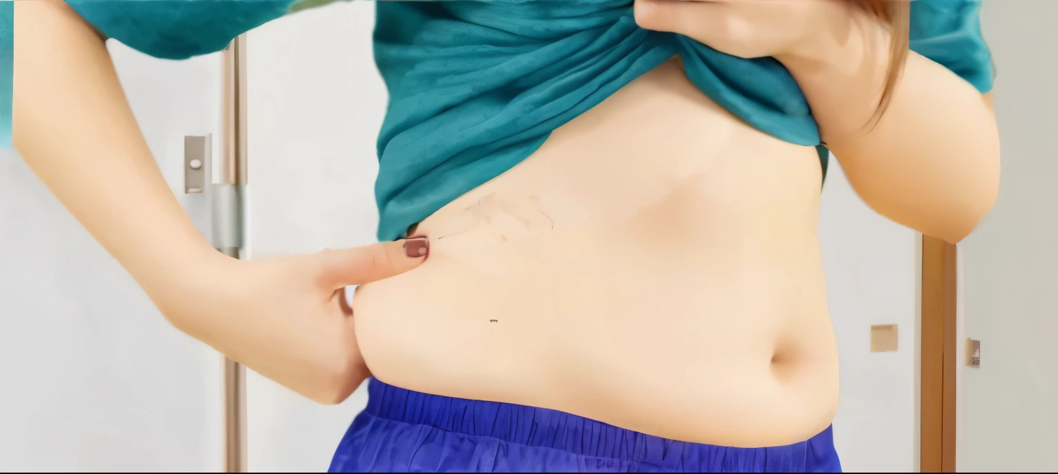 1 girl, solo, mature woman, milf, 40 year old woman,
standing, hands on hips, looking at the viewer,
nude, naked, nsfw,
futanari, (small penis, small testicles:1), erection, Wet penis,
large breasts, huge nipples, large areola, narrow waists, wide hips,
brown eyes, thick eyebrows, black hair, short hair,
from front, looking at the viewer,
simple background, white background,
<lora:Erect Human Penis v4:1>