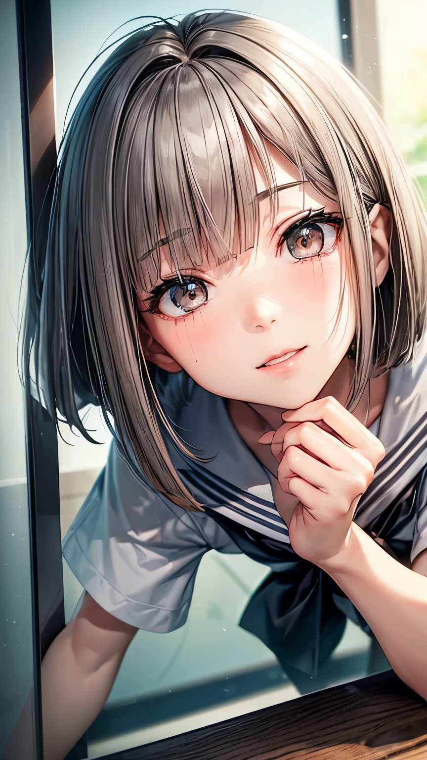 (((pov,1 boy, penis, fellatio)))、(highest quality)), ((masterpiece)), (Familiar), Perfect Face,Shiny skin,Beautiful breasts,red eyes,Shiny skin、Sunburned skin、Sweat、Off the shoulder、Double teeth、Hotel 、(((short Bob hair))) 、blond Hair Color、Young、Big Breasts,(((Milking)))、(((2girls,Breast Matching)))、bitch、Handjob、(((Breast milk,cum)))、Subjective、penis lickingprojectile cum、cum on body , (((cum on breast)))、On all fours.Penis between breasts 、(((Prone、{school uniform,Short sleeve shirt,break,(Checked skirt:1.2)))、(((透ける)))、(((sweat)))、(((wet)))、(((perfect penis)))、(((from above)))、(((crowd)))
、(((あみタイツ)))、(((crotch grab)))


