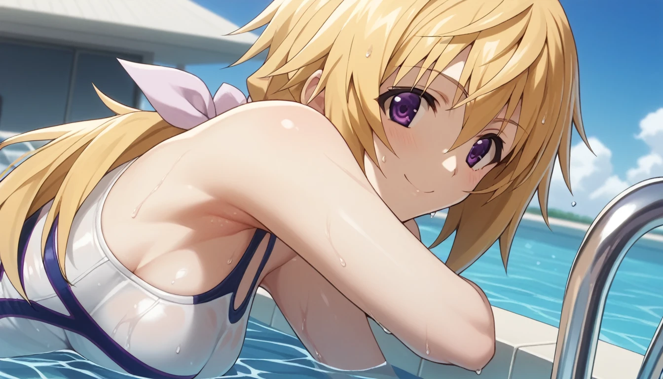 To NSFW,Best Quality, High resolution, distinct image, 8K,masuter piece、artoria、Lustrous skin、Beautiful and big breasts、shiny bikini、overknee socks、sneakers、NSFW,ssmile、Cam Drink、Downtown at night、sexy  pose