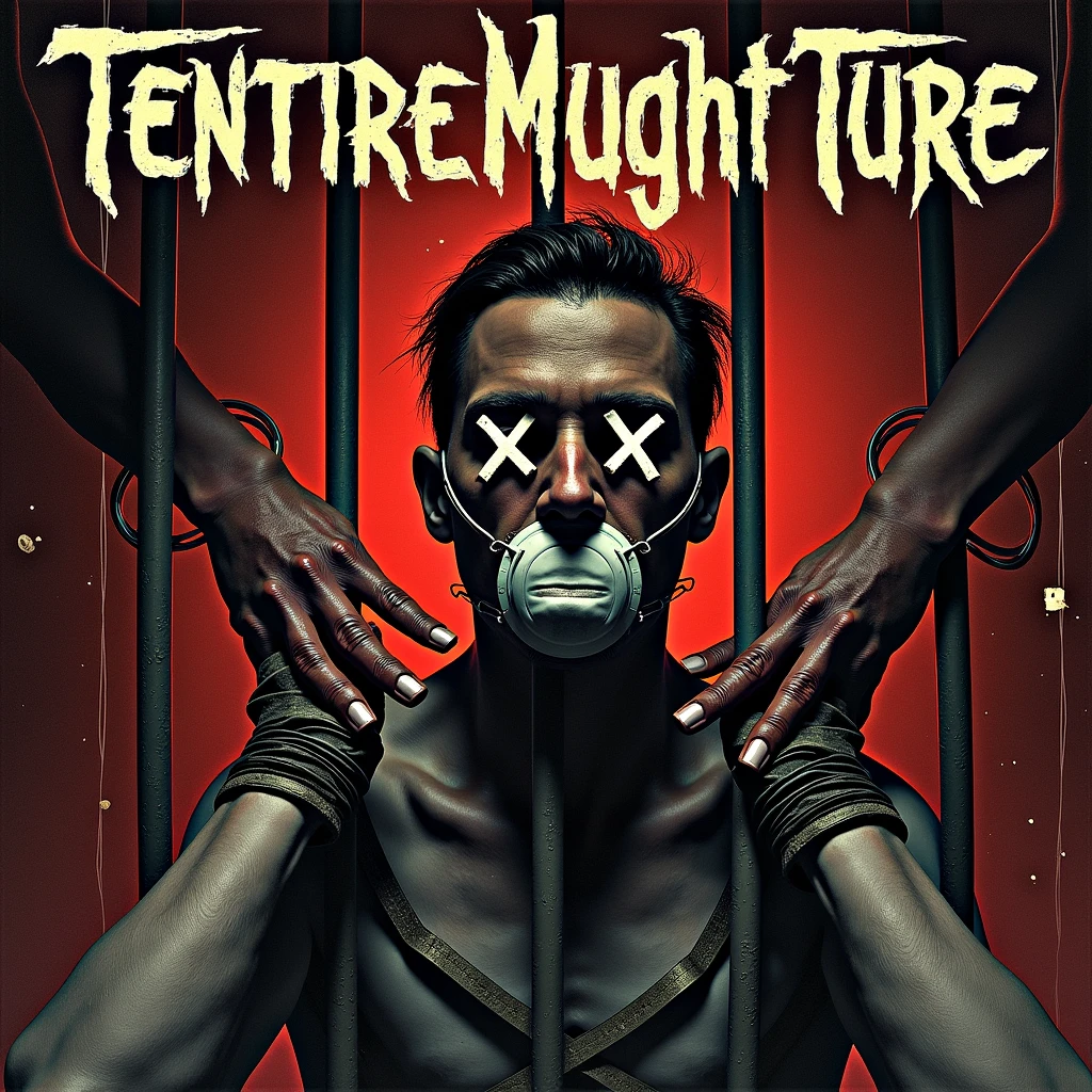 torture chamber, <lora:DEATH_METAL2:0.9>, DEATHMETAL