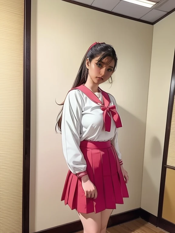 An Asian woman in her 50s taking a photo wearing a sailor uniform, Japanese school girl uniform, Enchanting anime girl, Japanese School Uniform, wearing Japanese School Uniform, Anime Girl Cosplay, Young cute gravure idol, Attractive anime girl, Korean Girls, Anime Thai Girl, Cute school girl, Beautiful and attractive anime teen, Beautiful anime school girl, Real life anime girls