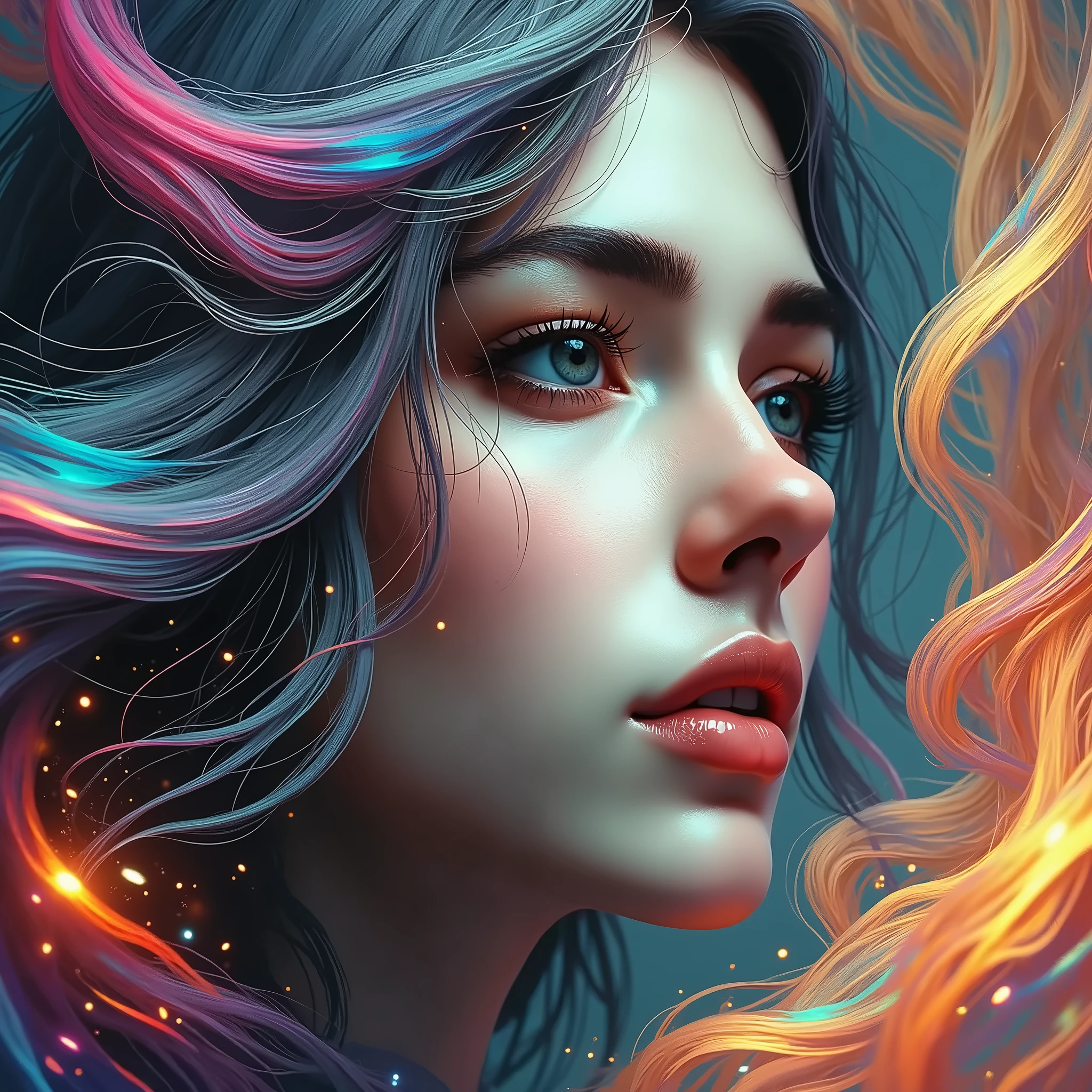 pixel sorting, pretty girl emerged into eternal tera, stream everlasting data flowing, infinite light, dispersion loop, chaotic undulation, optical illusions, celestial outerworld, lut, hdr, dramatic light, digital art, redshift render, raytraced image, behance had, <lora:Pixel Sorting:0.5>