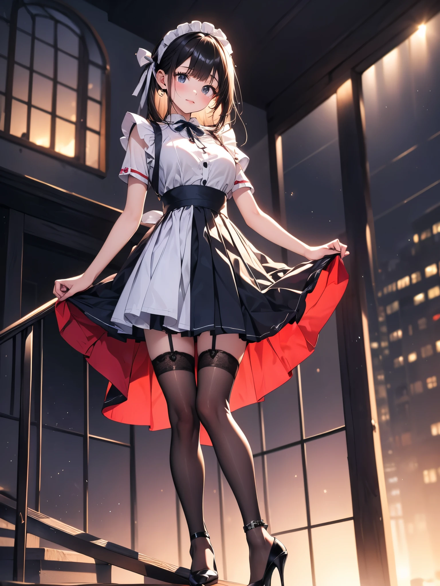 (full body:1.5),(1girl:1.3),(looking at viewer:1.4),(anatomy correct:1.3),(In the paradise of the day:1.3),(Wearing Very thick Printed Pantyhose and Spider Man Set Style JK uniform printed pleated skirt and JK uniform leather shoes with bow decoration :1.3), (A high jump posture:1.3),(In pink|amarelo|blue colors|green color|red colour|white colors|black in color|purpleish color|greys|Beige|Flesh color 1.4),,(Accurate and perfect face:1.4),(Clothing Gloss:1.25),(Skin reflection:1.25),hyper HD, Ray traching, reflective light,structurally correct, Award-Awarded, high detal, lightand shade contrast, Face lighting,cinmatic lighting, tmasterpiece, super detailing, high high quality, high detal, best qualityer, 16k,high contrast,