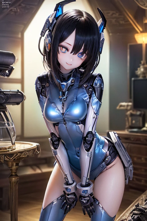 ((Final Fantasy (Yuna), young, , full body, naked body, dark hair, light skin, scarlet lips, smile; black, expressive and playful eyes, long eyelashes)). ((Anime girl with brown hair and a very short white dress with a wide neckline, she wears a necklace, short cowboy miniskirt, very thin and light clothing almost transparent as air, soft anime computer graphics, realistic anime art, beautiful woman anime, Cyberpunk, futurism, tight jumpsuit, anime girl render, very sexy, nsfw, 60% naked, legs open, porno XXX angle))