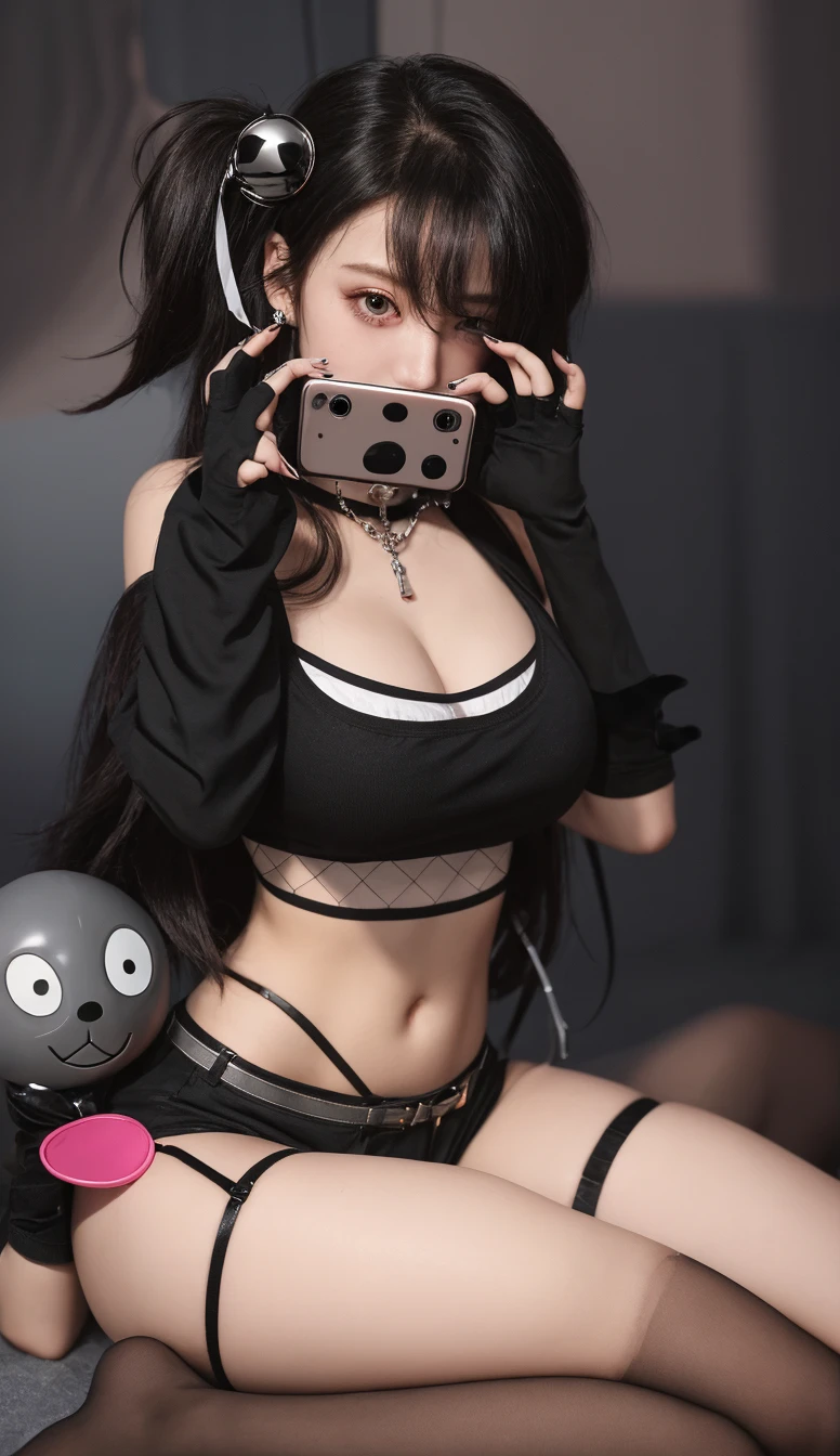 Close-up of a woman taking a photo in black underwear, Enchanting anime girl, Japanese Goddess, Beautiful and attractive anime woman, tits, Attractive anime girl, beautiful Asian Girl, Beautiful and attractive anime teen, Real life anime girls, Asian Girl, Tifa Lockhart, Anime Girl Cosplay, Anime Goddess, seductive Tifa Lockhart portrait, 
