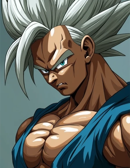Highly detailed, High Quality, Masterpiece, beautiful, 1boy, IncursioGigaLookingLeft, monochrome, greyscale, <lora:GigaChad_Looking_Left:1>, gogeta, muscular male, (body_fur:1.2), <lora:Char_DragonBall_Gogeta:0.9>