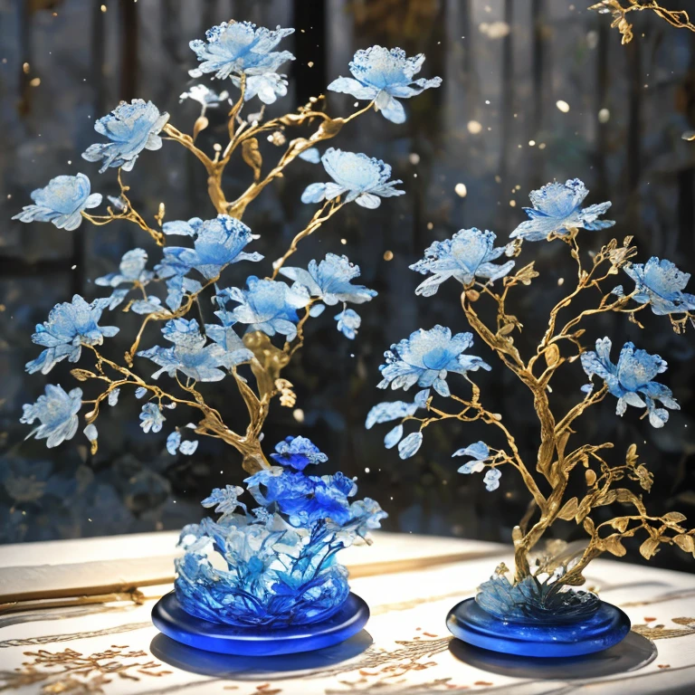 Best quality practical, photoPractical, Very detailed, Rich colors，Blue，粉Red，Red，Blue，Golden，money
((Miniature Landscape)),(Chinese Architecture)，sacred tree，Highly detailed carving on "South Iceland" porcelain,
Ultra wide angle,Accent Lighting,Volumetric Lighting,Backlight, (Detailed lighting),((Extremely delicate and beautiful)),dramatic_shadow,Rays_track,HDR